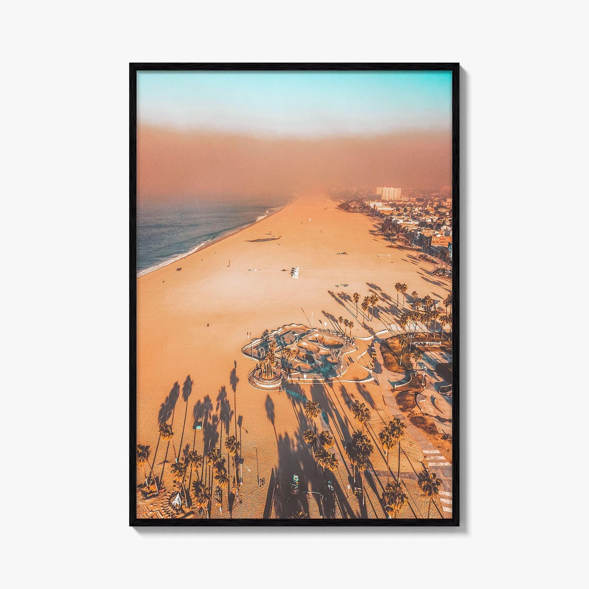 Southern California Fine Art Photo Print, Aerial Coast Poster, San Diego USA
