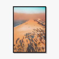Southern California Fine Art Photo Print, Aerial Coast Poster, San Diego USA