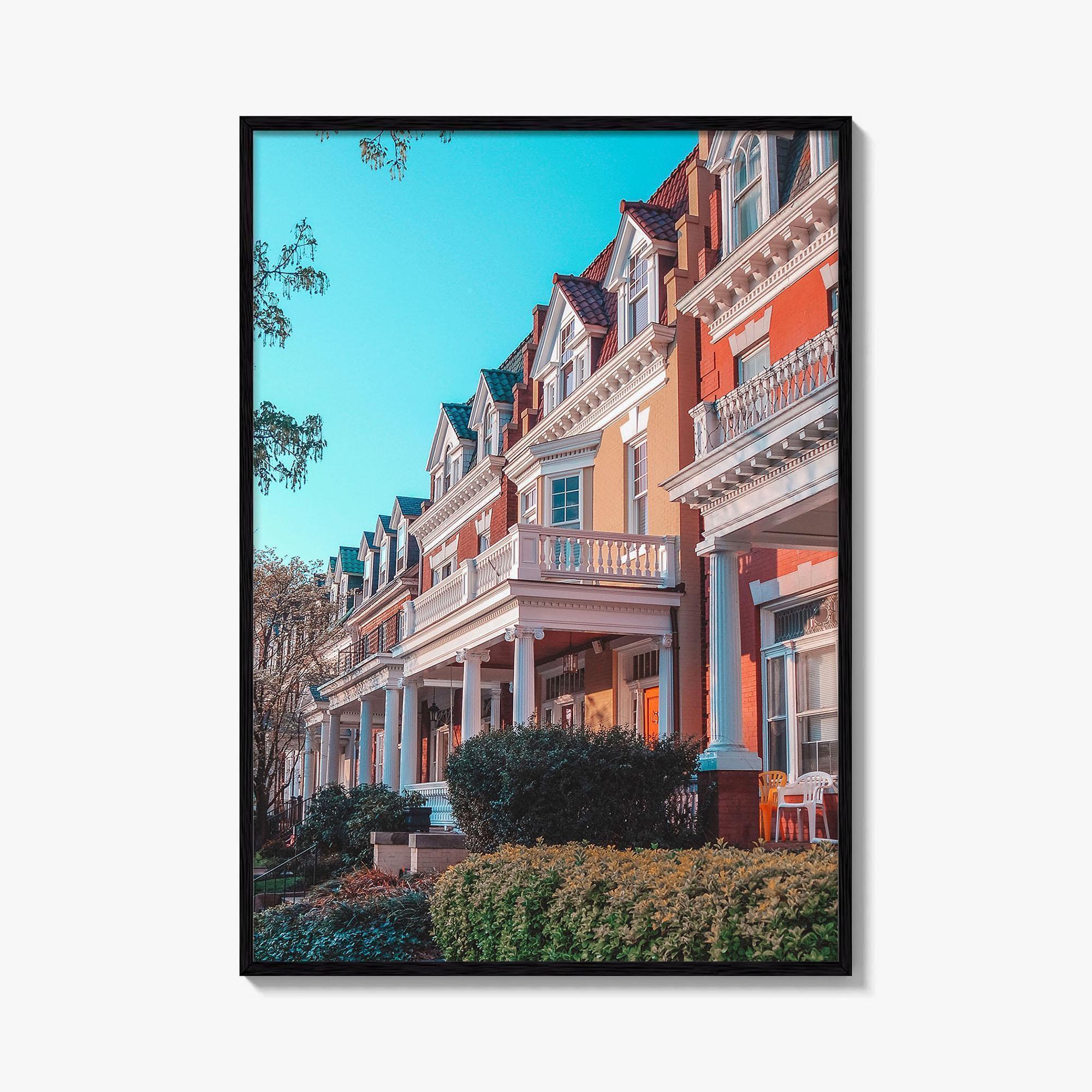 Richmond VA Fine Art Photo Print, Monument Avenue Historic District, Wall Decor Poster