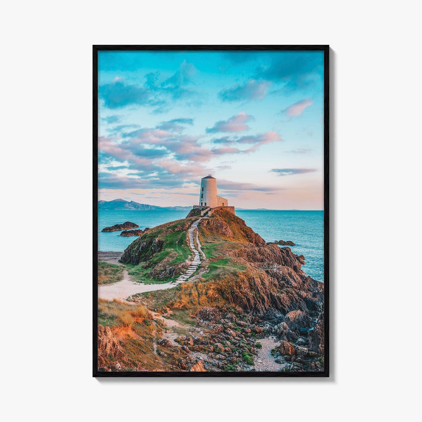 North Wales Fine Art Photo Print, Ty Mawr Lighthouse, Llanddwyn Island, Anglesey Poster