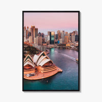 Sydney Skyline Fine Art Photo Print, Opera House, Harbour Bridge, Australia, Poster