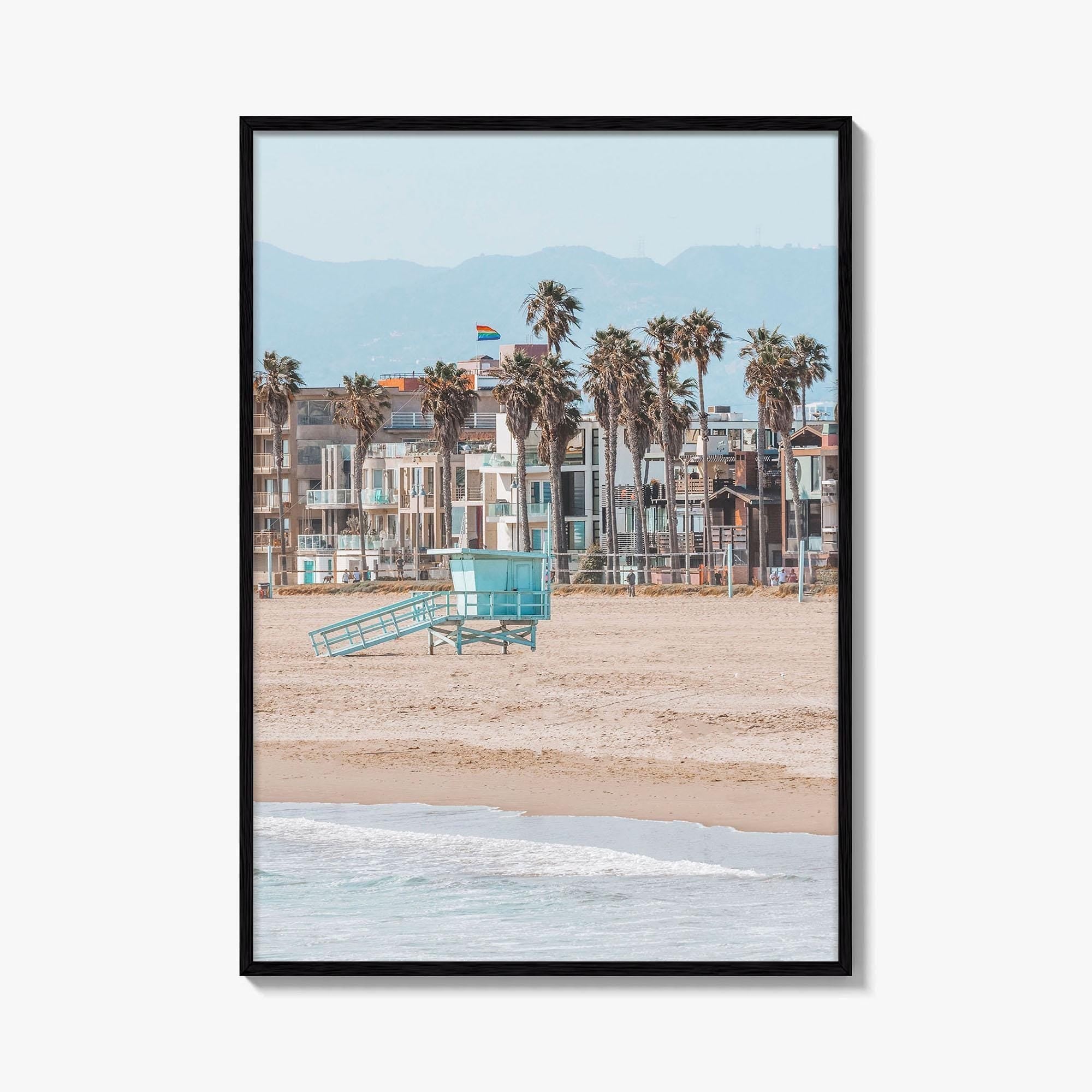 Venice Beach Fine Art Photo Print, Los Angeles, California, Santa Monica, USA, Poster