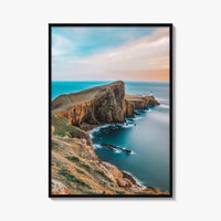 Isle Of Skye Golden Fine Art Photo Print, Neist Point Lighthouse, Scotland Wall Poster