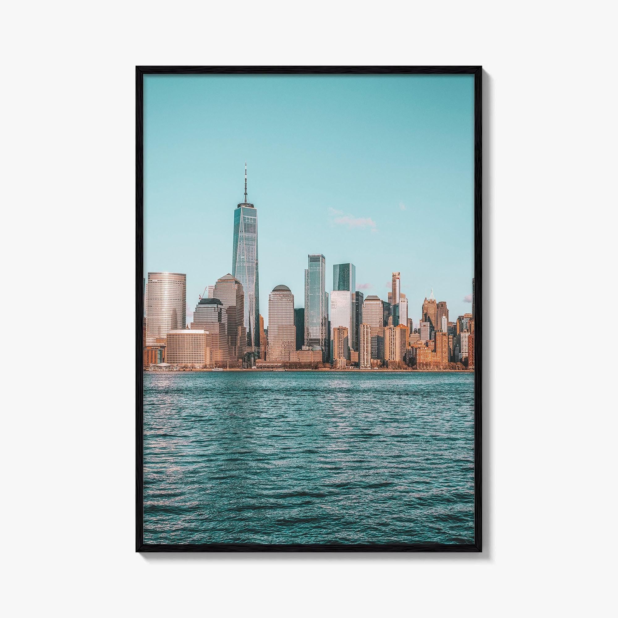 New York City Skyline Fine Art Photo Print, Liberty State Park, NJ, Wall Decor
