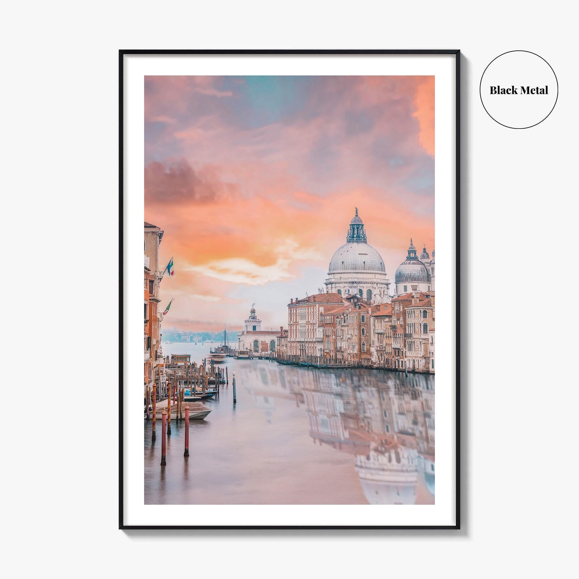 Venice Skyline Fine Art Photo Print, Venezia Italy Wall Decor Poster