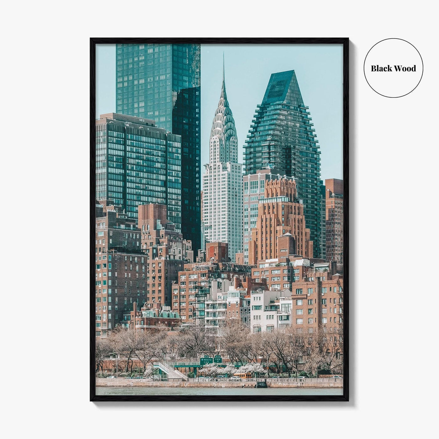 Roosevelt Island Skyline Fine Art Photo Print, Manhattan, East River, NYC Poster, New York