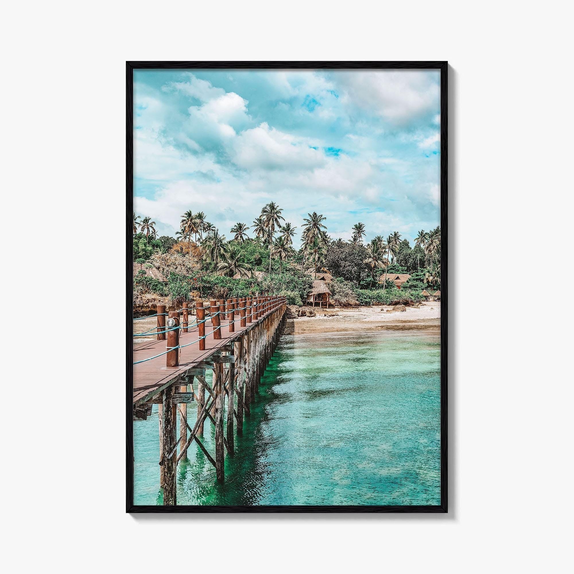 Zanzibar Fine Art Photo Print, Tanzania Coast Landscape, East Africa Wall Poster