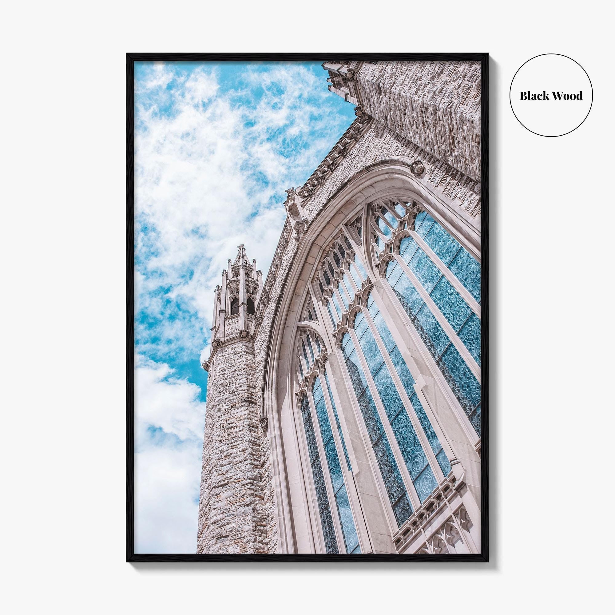 Tulsa Fine Art Photo Print, First Methodist Church, Oklahoma USA Wall Decor Poster