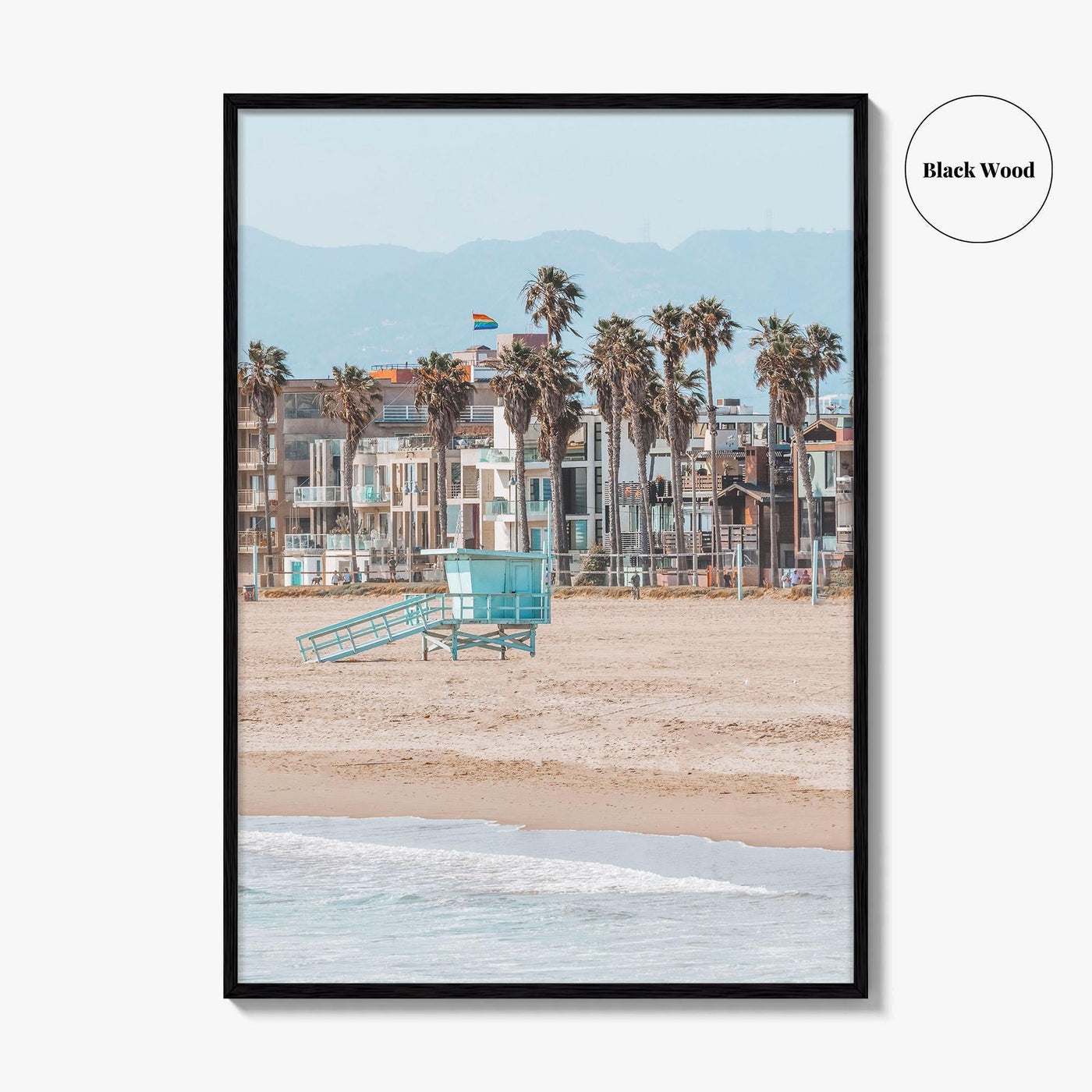 Venice Beach Fine Art Photo Print, Los Angeles, California, Santa Monica, USA, Poster