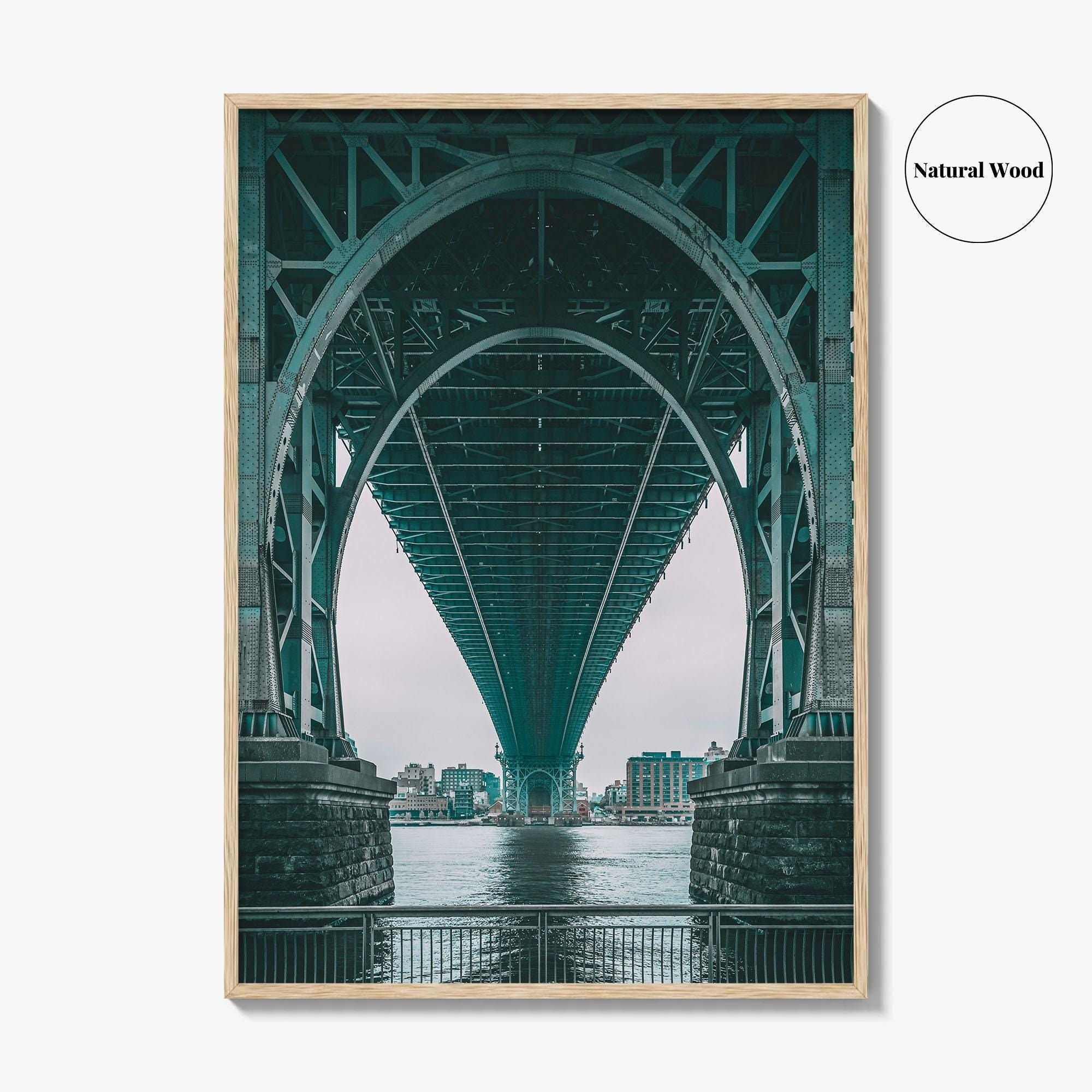 Williamsburg Bridge Fine Art Photo Print, Manhattan, New York City, Wall Decor, Poster