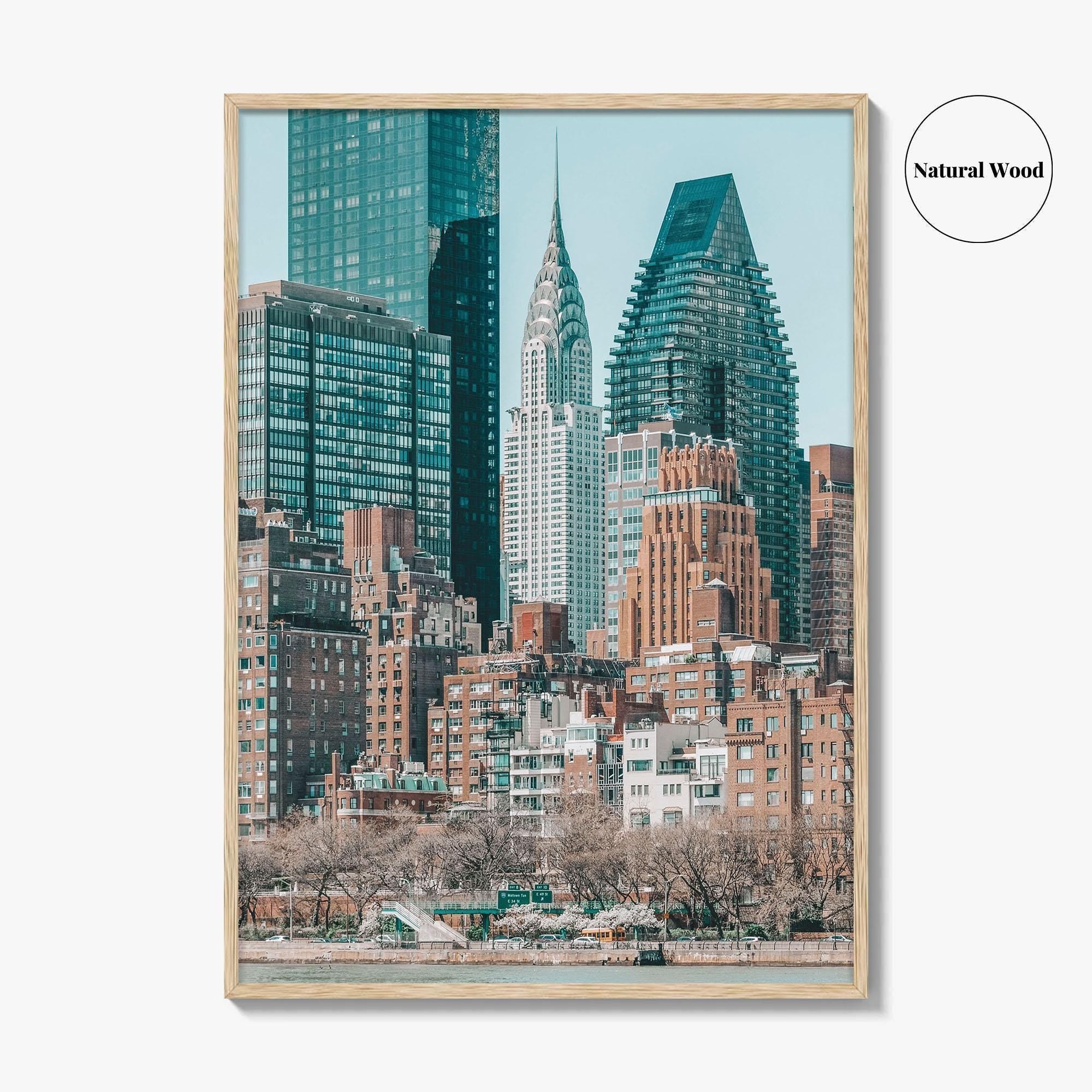 Roosevelt Island Skyline Fine Art Photo Print, Manhattan, East River, NYC Poster, New York