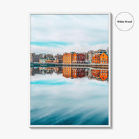 Westport Connecticut Fine Art Photo Print, Saugatuck River Bridge, CT Wall Poster, USA
