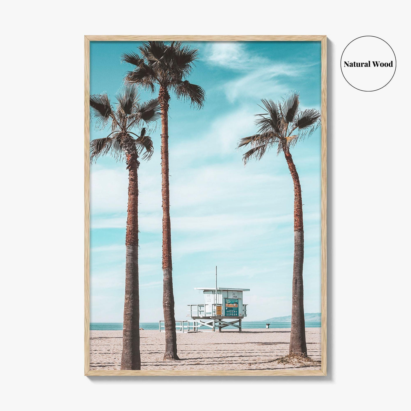 Santa Monica Fine Art Photo Print, Venice Beach, Los Angeles, California Wall Decor Poster