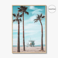 Santa Monica Fine Art Photo Print, Venice Beach, Los Angeles, California Wall Decor Poster