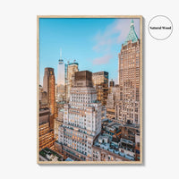 Wall Street Fine Art Photo Print, New York City NYC, Financial District Poster