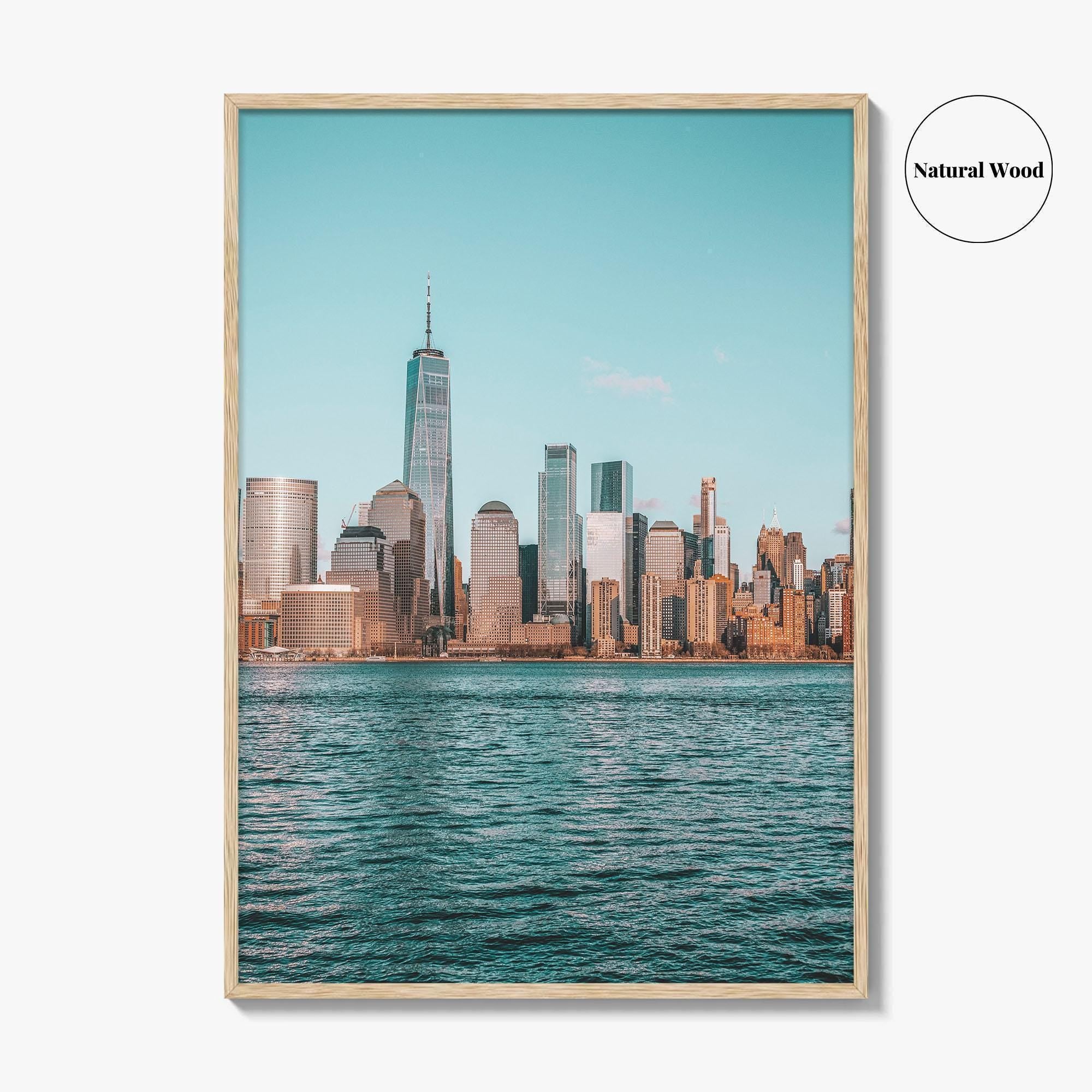 New York City Skyline Fine Art Photo Print, Liberty State Park, NJ, Wall Decor