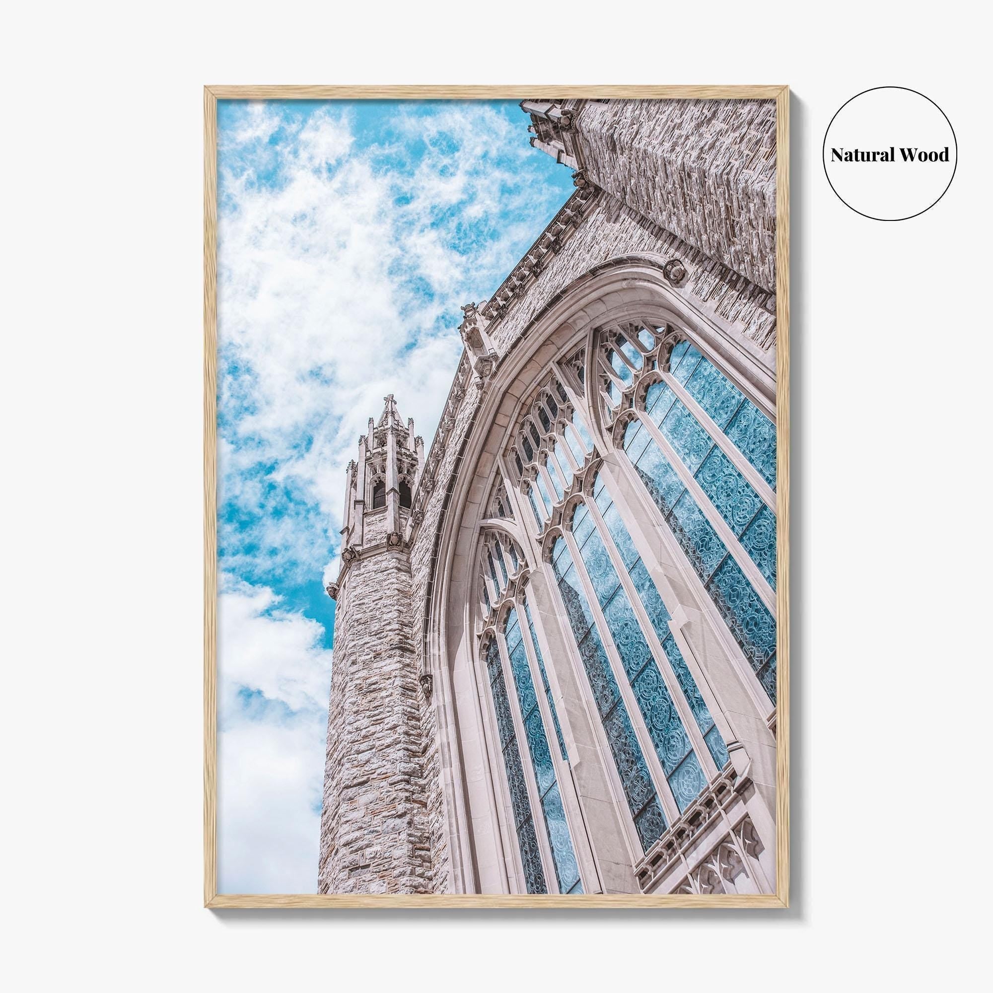 Tulsa Fine Art Photo Print, First Methodist Church, Oklahoma USA Wall Decor Poster