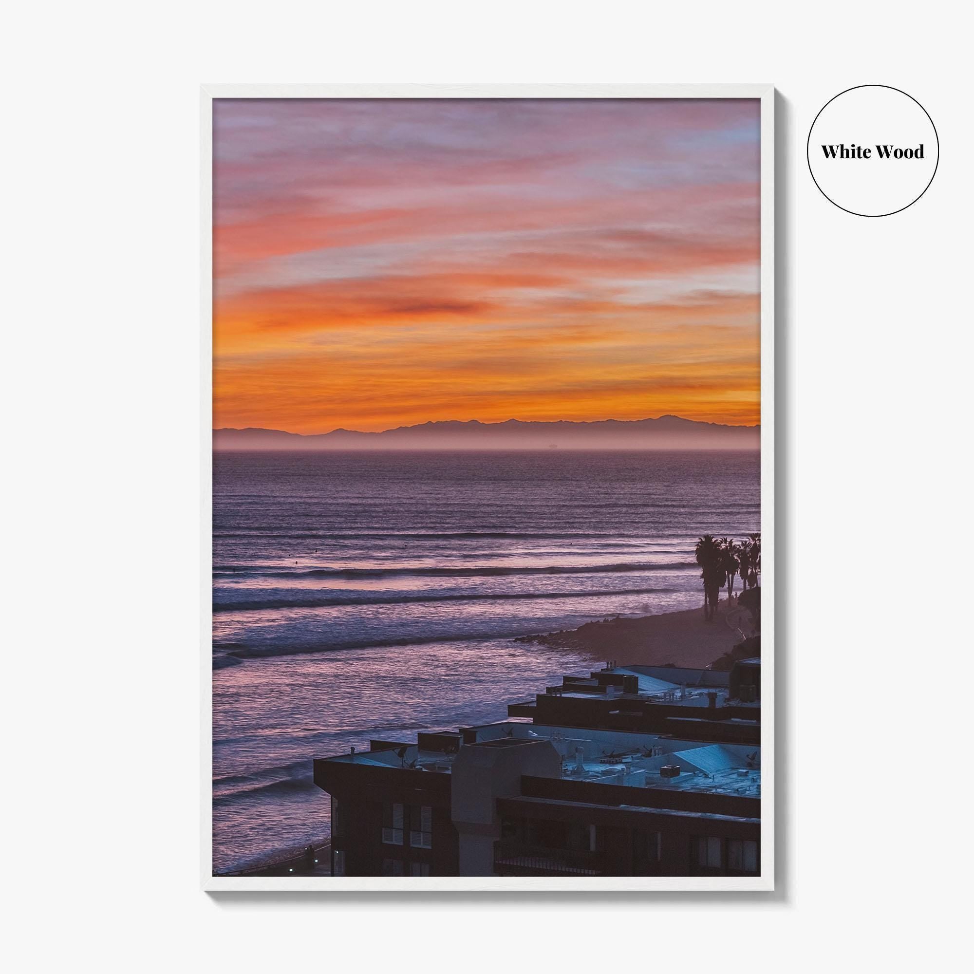 Ventura California Fine Art Photo Print, USA, Pacific Ocean, Coast, Wall Decor, Poster