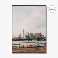New York City Skyline Fine Art Photo Print, Manhattan, Red Hook Brooklyn, NYC