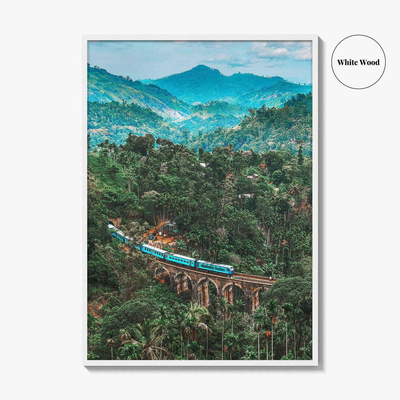 Sri Lanka Fine Art Photo Print, Kandy To Ella Train, Railway Poster