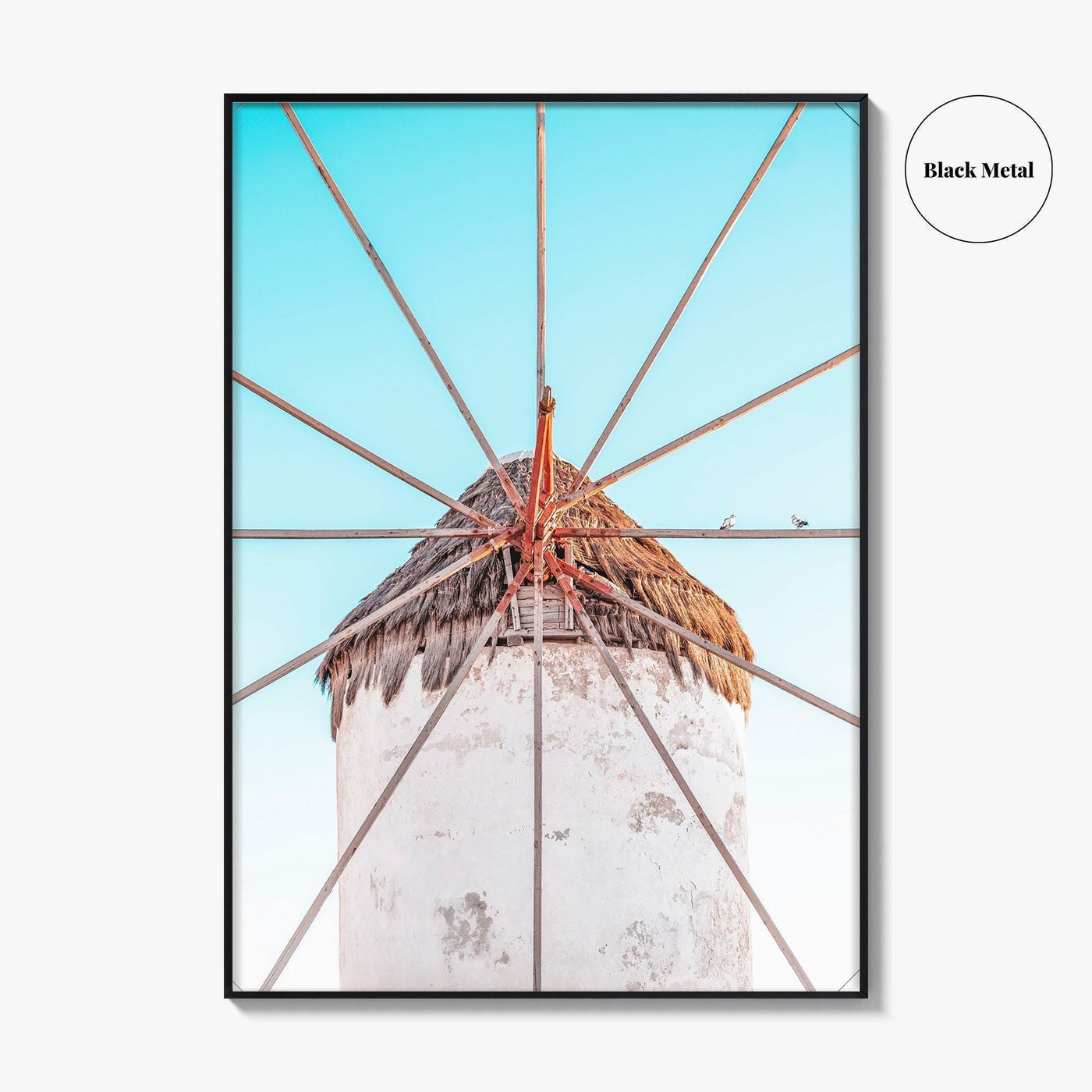 Mykonos Fine Art Photo Print, Windmill, Greece, Cyclades, Aegean, Greek Islands, Wall Poster