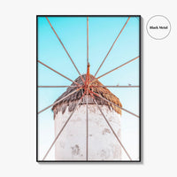 Mykonos Fine Art Photo Print, Windmill, Greece, Cyclades, Aegean, Greek Islands, Wall Poster