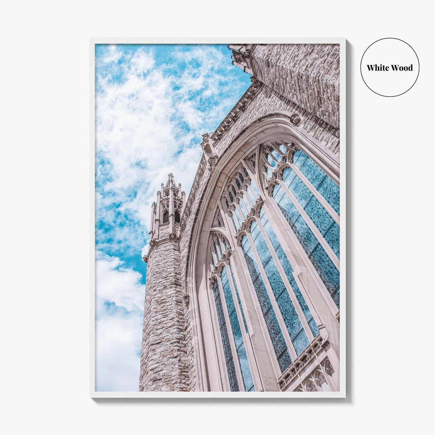 Tulsa Fine Art Photo Print, First Methodist Church, Oklahoma USA Wall Decor Poster
