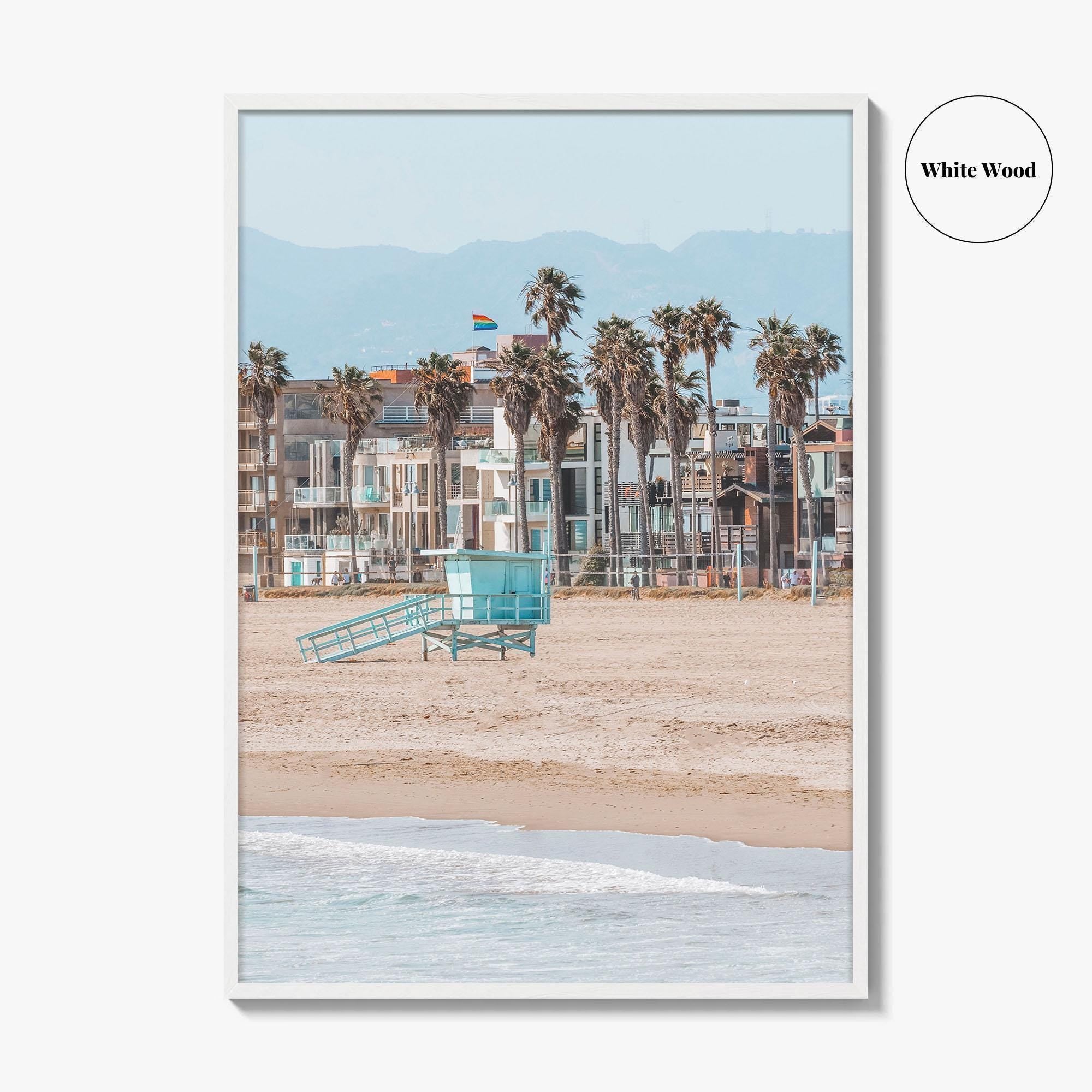 Venice Beach Fine Art Photo Print, Los Angeles, California, Santa Monica, USA, Poster