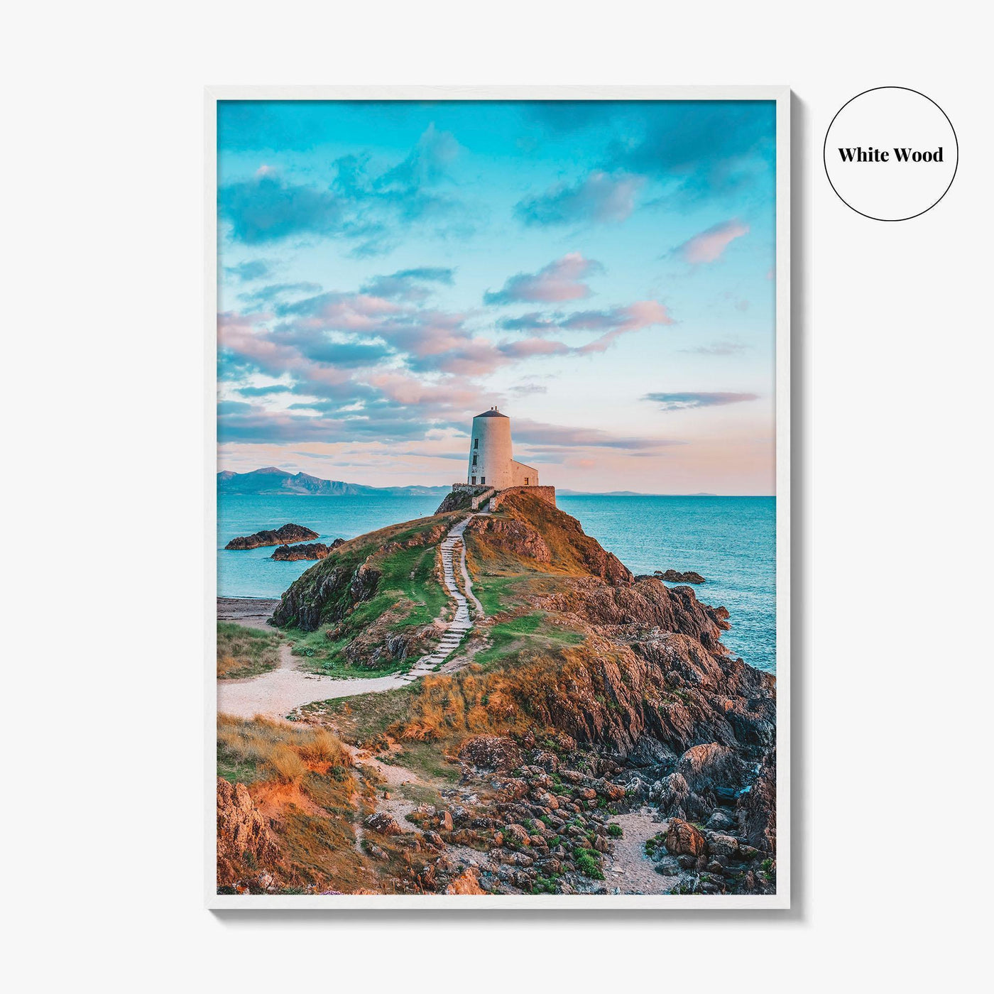 North Wales Fine Art Photo Print, Ty Mawr Lighthouse, Llanddwyn Island, Anglesey Poster