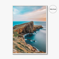 Isle Of Skye Golden Fine Art Photo Print, Neist Point Lighthouse, Scotland Wall Poster