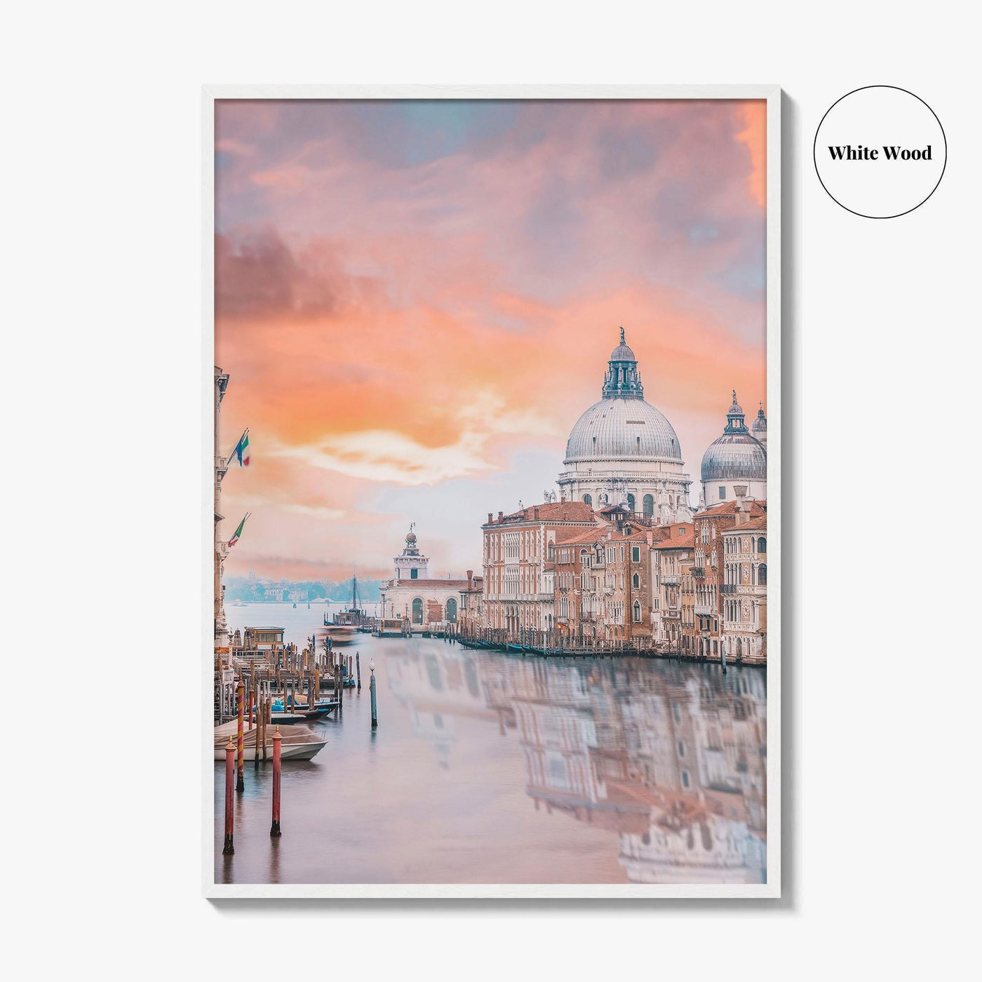 Venice Skyline Fine Art Photo Print, Venezia Italy Wall Decor Poster