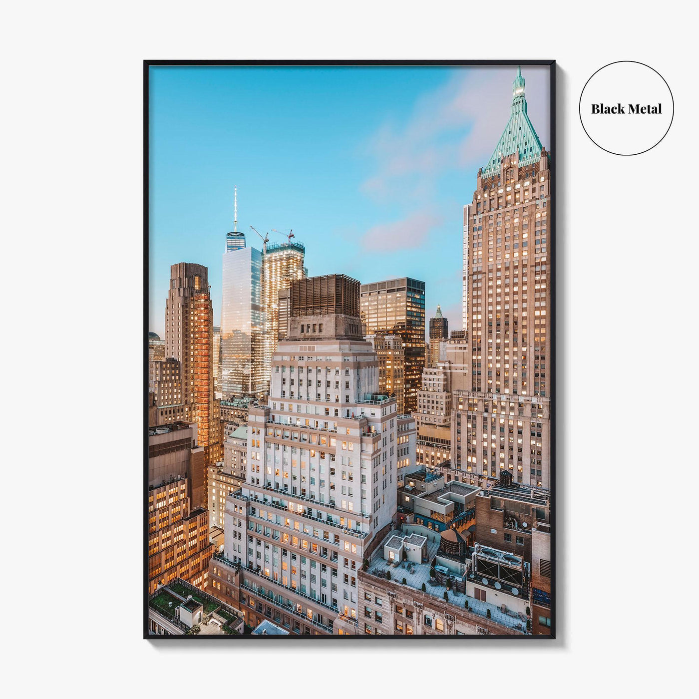 Wall Street Fine Art Photo Print, New York City NYC, Financial District Poster