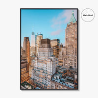 Wall Street Fine Art Photo Print, New York City NYC, Financial District Poster