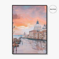 Venice Skyline Fine Art Photo Print, Venezia Italy Wall Decor Poster
