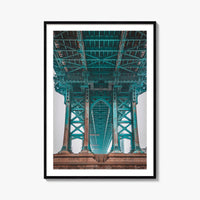 Williamsburg Bridge Brooklyn New York City Fine Art Photo Print, NYC, Wall Poster