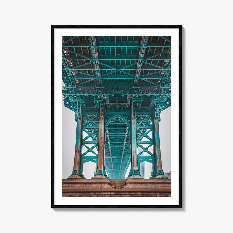 Williamsburg Bridge Brooklyn New York City Fine Art Photo Print, NYC, Wall Poster