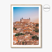 Toledo Spain Skyline Fine Art Photo Print, Tagus River, Wall Decor Poster, Castile-La Mancha