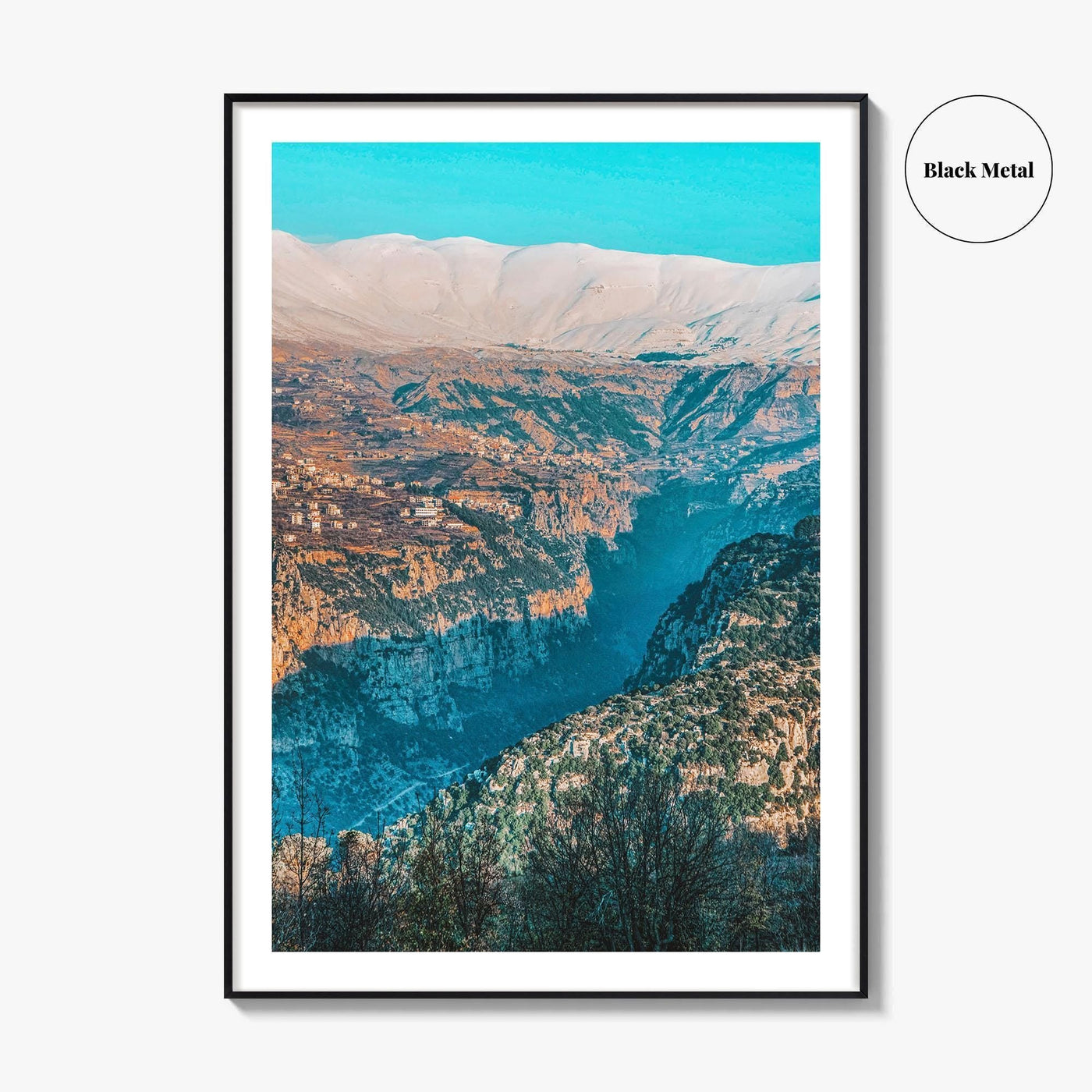 Kadisha Valley Fine Art Photo Print, Bsharri Lebanon Wall Poster, UNESCO World Heritage
