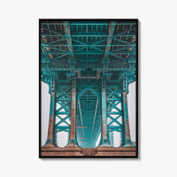 Williamsburg Bridge Brooklyn New York City Fine Art Photo Print, NYC, Wall Poster
