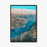 Kadisha Valley Fine Art Photo Print, Bsharri Lebanon Wall Poster, UNESCO World Heritage