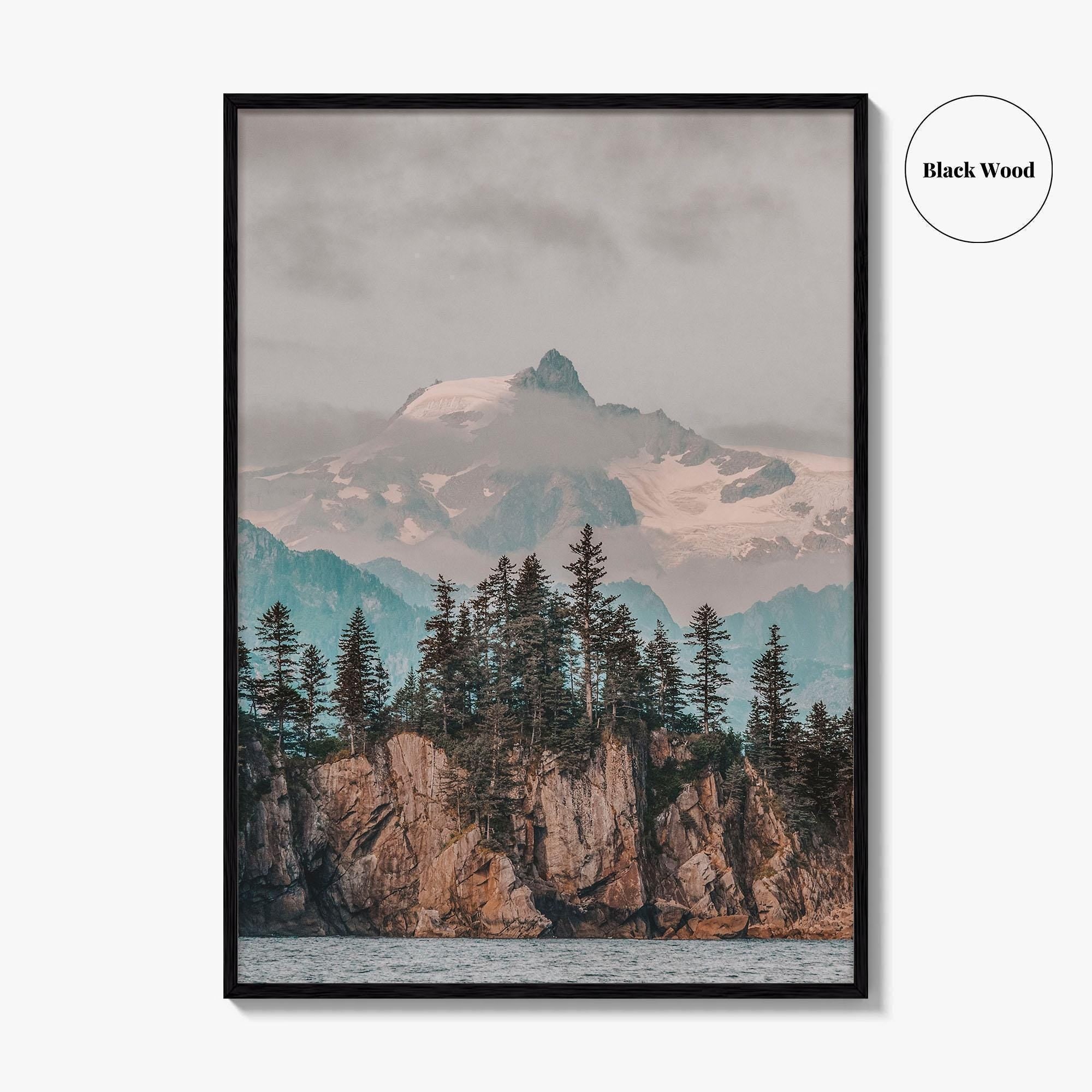 Whittier Alaska Fine Art Photo Print, Prince William Sound, USA Photo Poster, Nature
