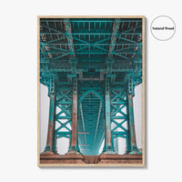 Williamsburg Bridge Brooklyn New York City Fine Art Photo Print, NYC, Wall Poster