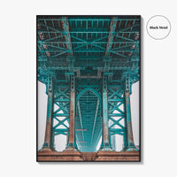 Williamsburg Bridge Brooklyn New York City Fine Art Photo Print, NYC, Wall Poster