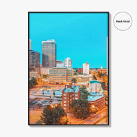 Tulsa Skyline Fine Art Photo Print, Downtown, Oklahoma, USA, Wall Poster