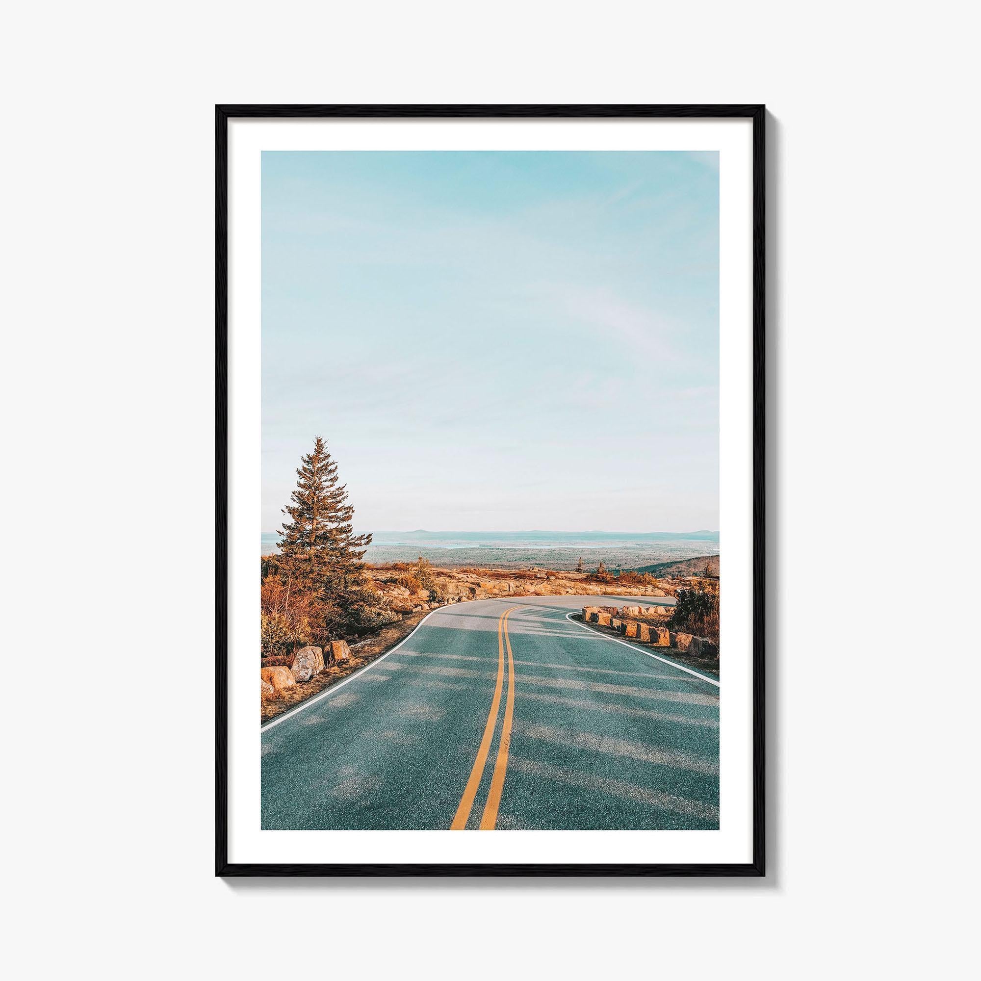 Cadillac Mountain Fine Art Photo Print, Acadia National Park, Bar Harbor, Maine Wall Art
