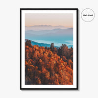 Great Smoky Mountains National Park Fine Art Photo Print, Gatlinburg Tennessee USA Poster