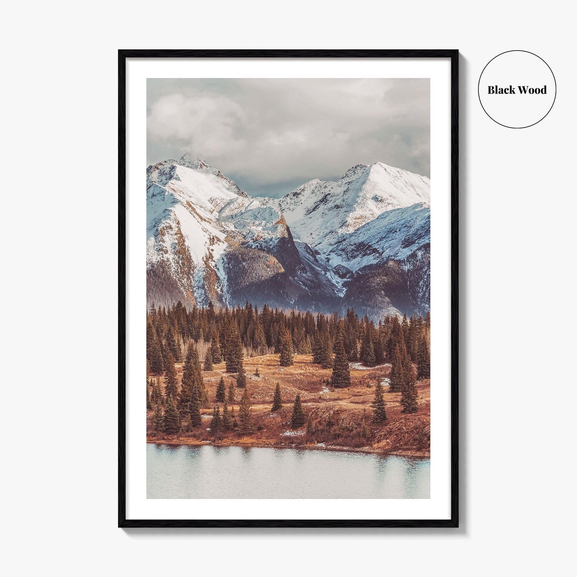 Colorado Fine Art Photo Print, Rocky Mountains Wall Poster, USA Nature Landscape
