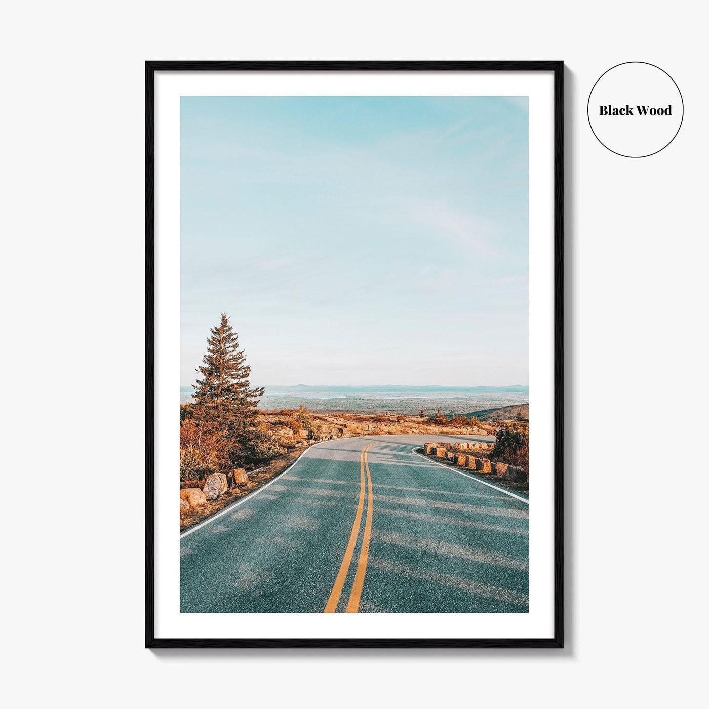 Cadillac Mountain Fine Art Photo Print, Acadia National Park, Bar Harbor, Maine Wall Art