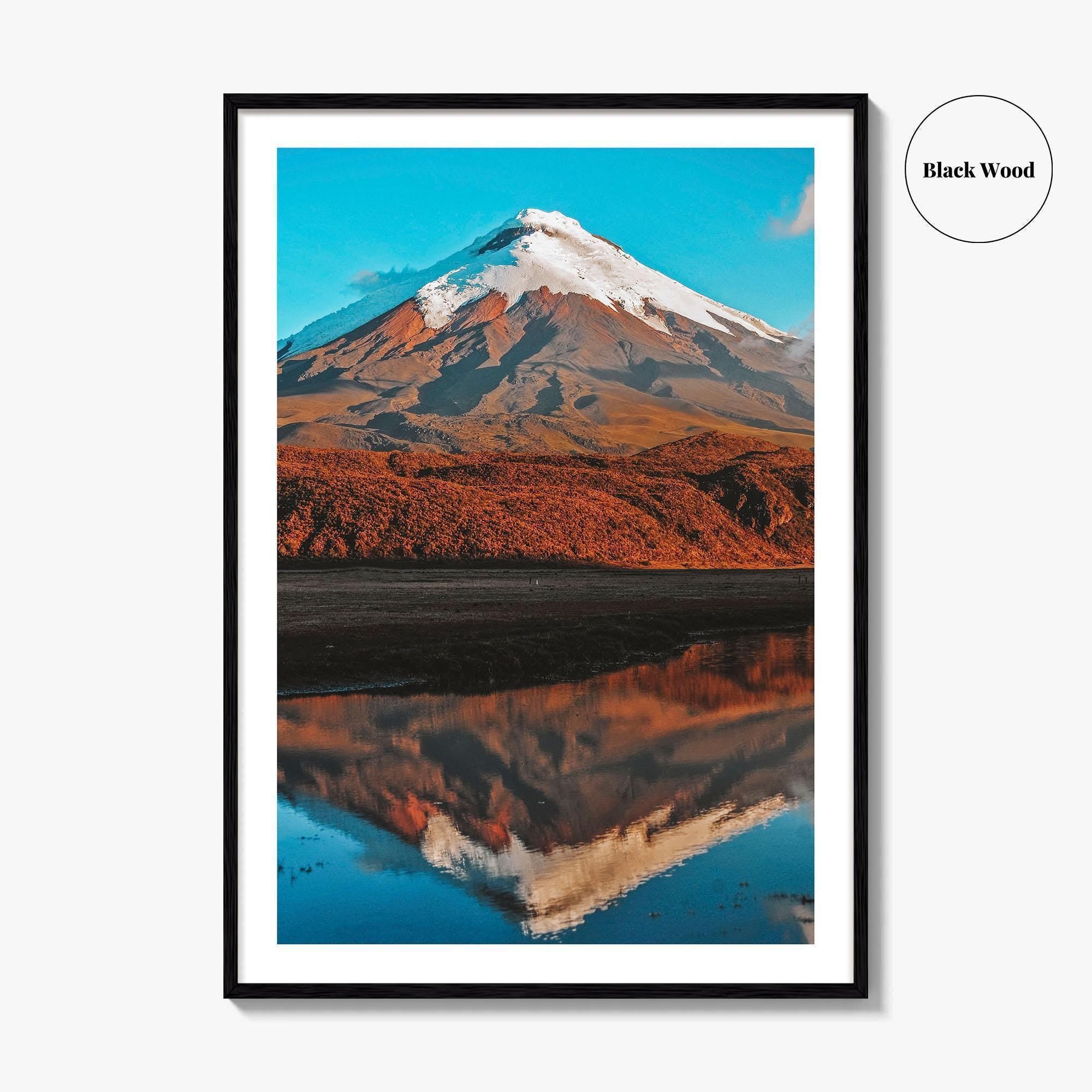 Cotopaxi Fine Art Photo Print, Volcano, Ecuador, National Park, Andes, Latacunga, Wall Decor, Poster