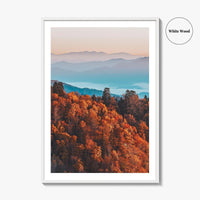Great Smoky Mountains National Park Fine Art Photo Print, Gatlinburg Tennessee USA Poster